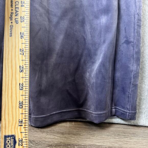 NWT Lululemon Scuba Wide Leg Pants Mid-Rise Velvet Nightfall Large Athleisure - Picture 14 of 15